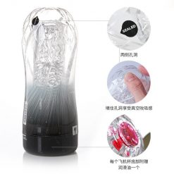 Cốc thủ dâm trong suốt lượn sóng sexy