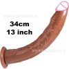 🔥 Dương Vật Giả Fisting Cỡ Lớn 34x5cm: Gân Gối Sống Động, Silicon Siêu Mềm 🚀 AGT40JT