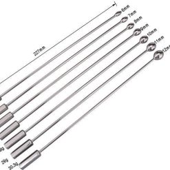 Souding Inox 22.7cm đầu giọt nước Inox Không Gỉ – Siêu Bền, Kháng Khuẩn, Chơi BDSM