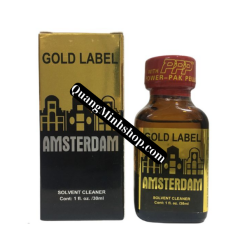Popper Amsterdam Gold Label 30ml – Tác Dụng Mạnh, Sảng Khoái