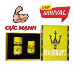 Combo Popper Maserati 60ml – Popper Cực Mạnh Nồng Độ Cao, Mới Ra Mắt 2026