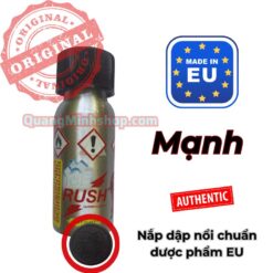 Popper Rush Đỏ 30ml PWD – Chai Nhôm, Mạnh, Hương Mát Lạnh, Xách Tay Châu Âu 2026