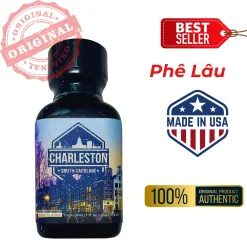 Chai Popper Charleston USA 30ml chính hãng PWD mẫu mới nhất.