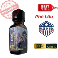 bao bì chi tiết của Popper Charleston 30ml Mỹ