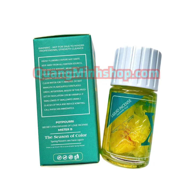 Thiết kế tinh tế của Popper Spring giúp bảo quản mùi hương nước hoa bền lâu