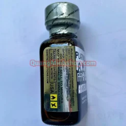 Tem chống giả và bao bì sang trọng của Popper Amsterdam Platinum 30ml Mỹ.