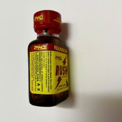 Tem chống giả và nắp chai đặc trưng của Popper Rush vàng 30ml Mỹ