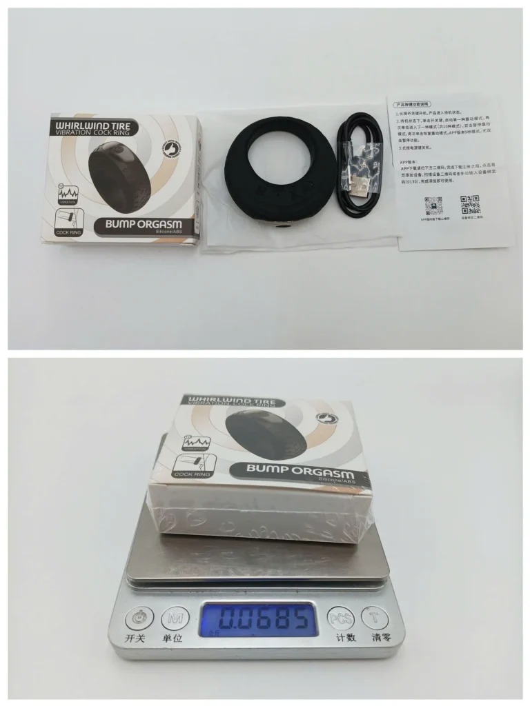 Vòng rung Whirlwind đeo thân dương vật kích thích