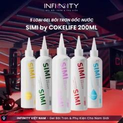 Gel SIMI gốc nước dễ dàng vệ sinh sau khi dùng
