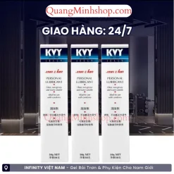 Gel bôi trơn gốc nước KVY - Dạng tuýp nhỏ gọn