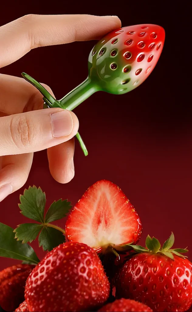 Plug INOX quả dâu bề mặt mịn màng vệ sinh dễ dàng sảng khoái