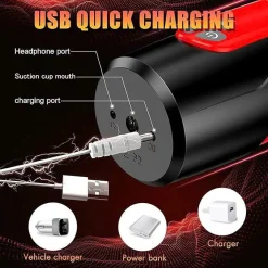 Cổng cắm tai nghe âm thanh kích dục sống động