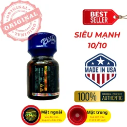Ưu điểm popper Chicago USA 10ml không gây bỏng mũi