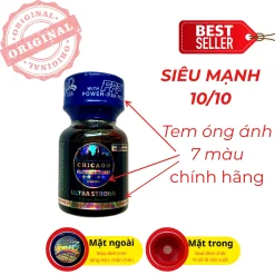 Popper Chicago USA PWD giúp tăng hưng phấn mạnh mẽ