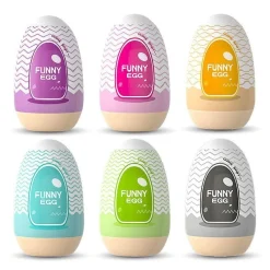 🔥 Trứng Thủ Dâm Funny Egg Thế Hệ 2: Silicon Siêu Mềm Gân Gai Mới 🚀 4JM
