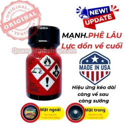 Tinh chất alkyl nitrite tinh khiết giúp phê lâu kéo dài