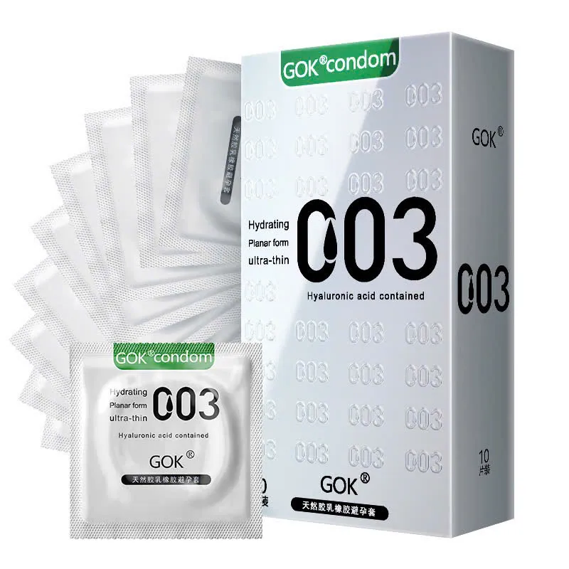 🔥 Bao Cao Su Siêu Mỏng 003 GOK: Mỏng Mịn Tự Nhiên – An Toàn Tuyệt Đối Hộp 10c 🚀B3JM