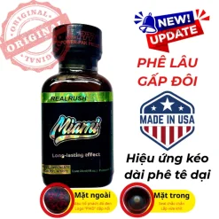 🔥 Popper Miami 30ml: Phê Lâu Nhất - Lực Mạnh Dồn Về Cuối - Chính Hãng từ USA  🚀