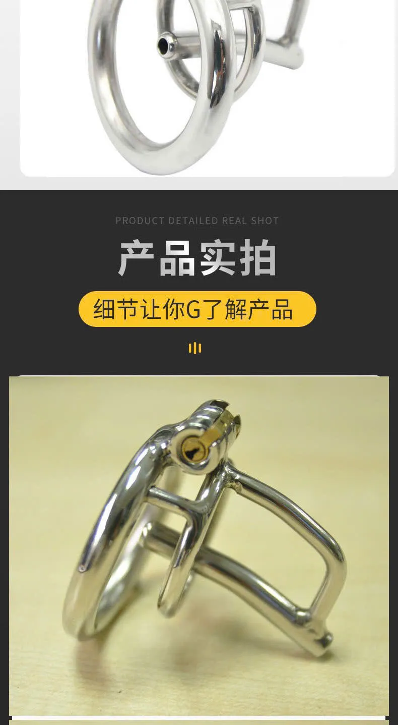 🔥 Khóa DV Vòng Kép Kèm Sounding Inox: Cực Sexy – Đỉnh Cao BDSM 🚀 K20JM - Ảnh 12