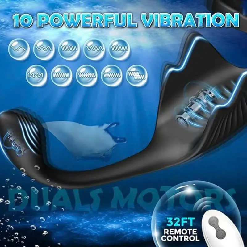 🔥 Plug Rung Hậu Môn Kèm Vòng Đeo Bìu Điều Khởi Từ Xa: Kích Thích Kép 2 Vị Trí – Cực Kỳ Sexy 🚀P45JM - Ảnh 7