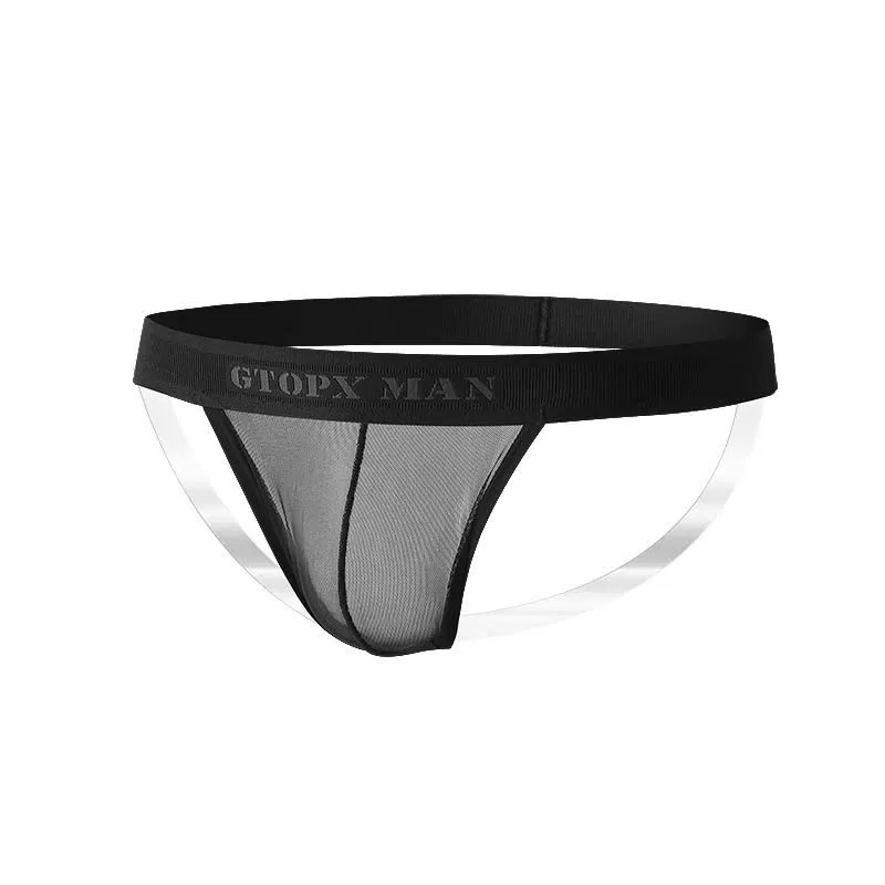 🔥 Quần Lót Nam GTOPX MAN Lụa Băng: Xuyên Thấu Mỏng Nhẹ, Jockstrap Dây Trong – Cực Kỳ Gợi Cảm 🚀 D10JM - Ảnh 11