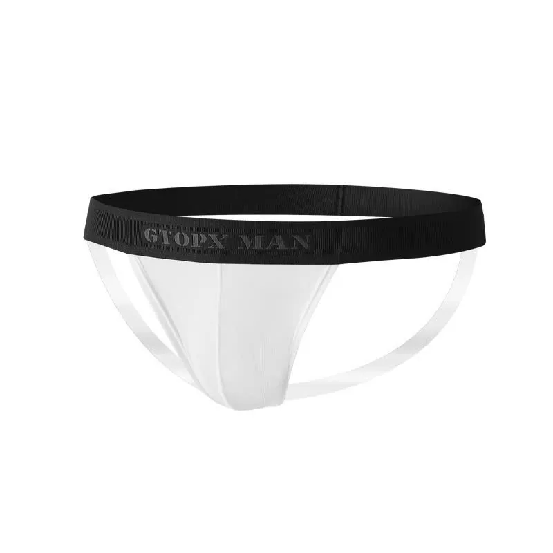 🔥 Quần Lót Nam GTOPX MAN Lụa Băng: Xuyên Thấu Mỏng Nhẹ, Jockstrap Dây Trong – Cực Kỳ Gợi Cảm 🚀 D10JM - Ảnh 12