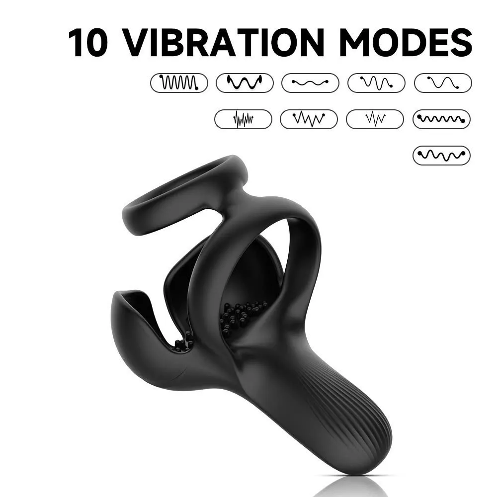 🔥 Vòng Đeo Cu Kép Silicon Đen: Nâng Bìu, Rung Cực Sướng – Chống Xuất Tinh Sớm Đỉnh Cao 🚀 V35JM - Ảnh 3