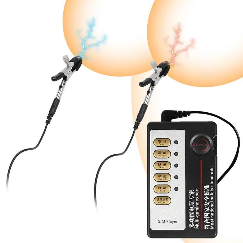 🔥 Bộ Kích Điện Kẹp Ti BDSM Cao Cấp: Điều Khỉnh Chốt Hãm, Giật Sướng Cực Phê 🚀 - Ảnh 3