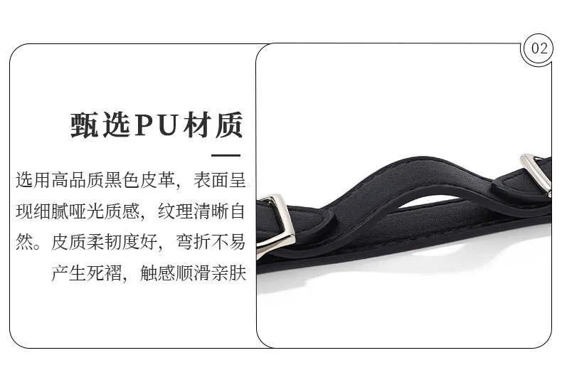 🔥 Đai Da Đeo Hông Còng Tay Sau BDSM: Khóa Hông Kiểu Dây Cương Ngựa, Cực Kích Thích 🚀 EL20JT - Ảnh 7