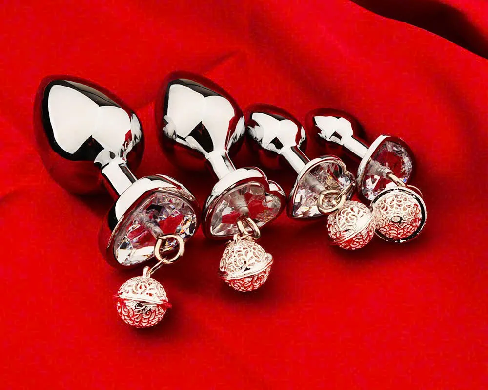 🔥 Anal Plug Inox Hình Giọt Nước Gắn Đá Lấp Lánh Kèm Chuông Cute: Đồ Chơi BDSM Giá Rẻ Cực Đáng Tiền 🚀 MDR8JL - Ảnh 4