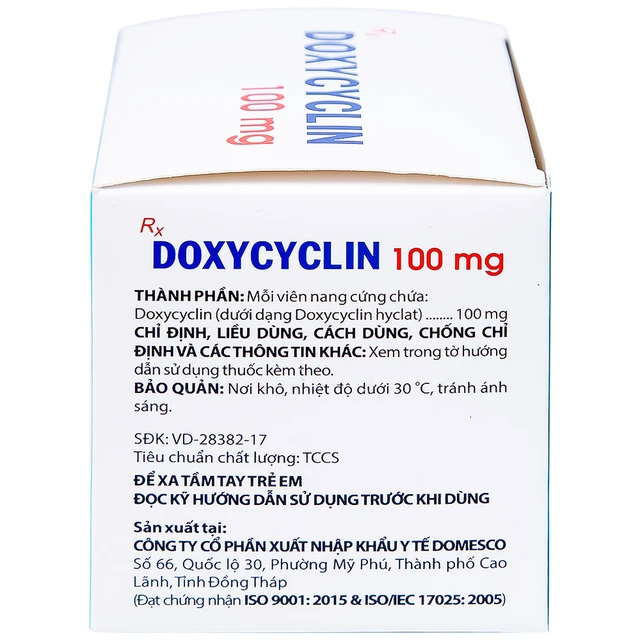 🔥 Thuốc Phòng Ngừa Lây Nhiễm Giang Mai, Bệnh Lậu, Chlamydia: Doxycycline 100mg Chính Hãng 🚀CFD - Ảnh 5